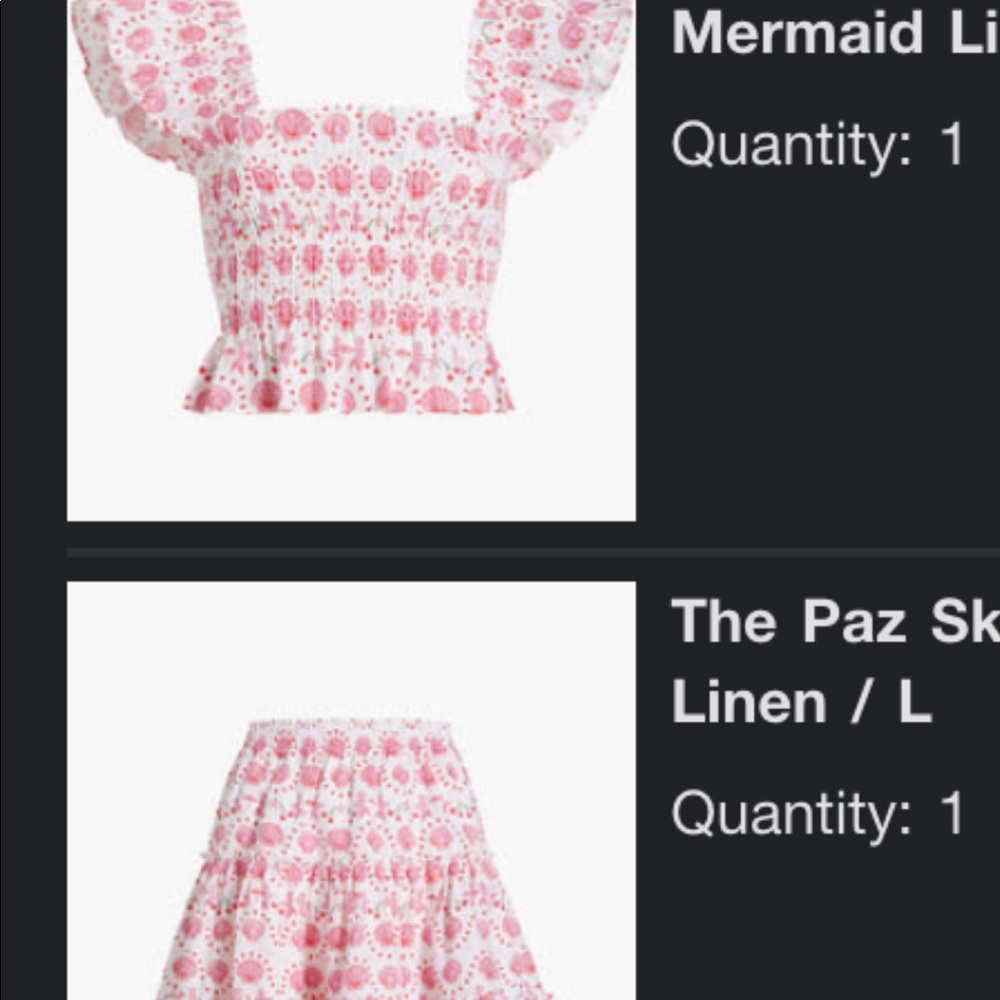 Hill House Mermaid Paz Top & Bottom